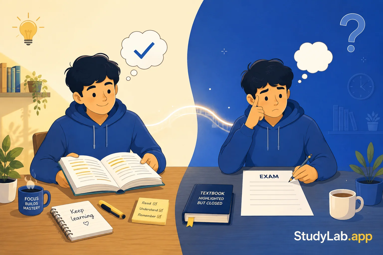 The Illusion of Competence: Why Rereading Feels Like Studying (But Fails You)