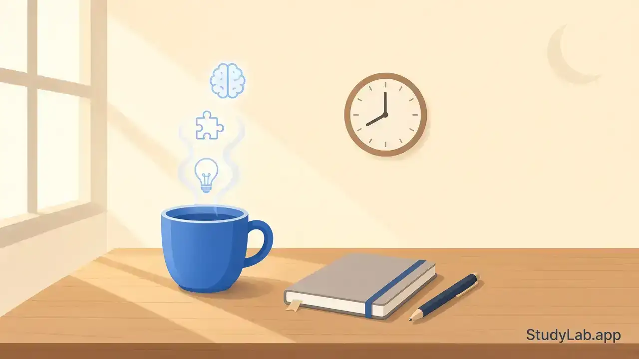 Caffeine and Studying: What Coffee Actually Does to Your Memory (and When It Backfires)