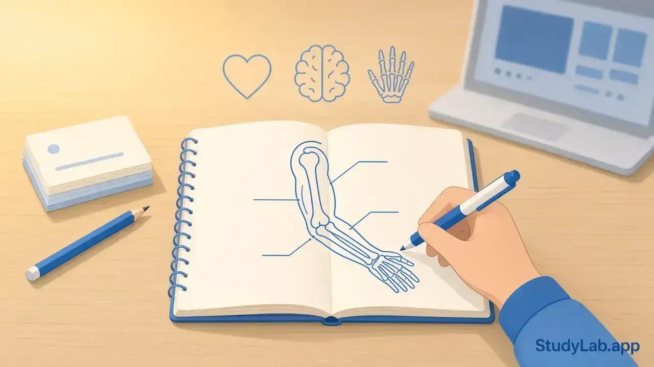 How to Study Anatomy When You Get 200 Slides a Week