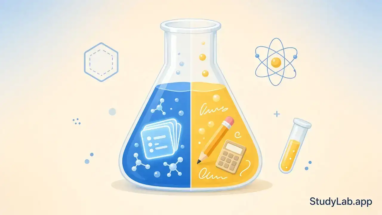 How to Study Chemistry: Why Memorizing Everything Fails and What Works Instead