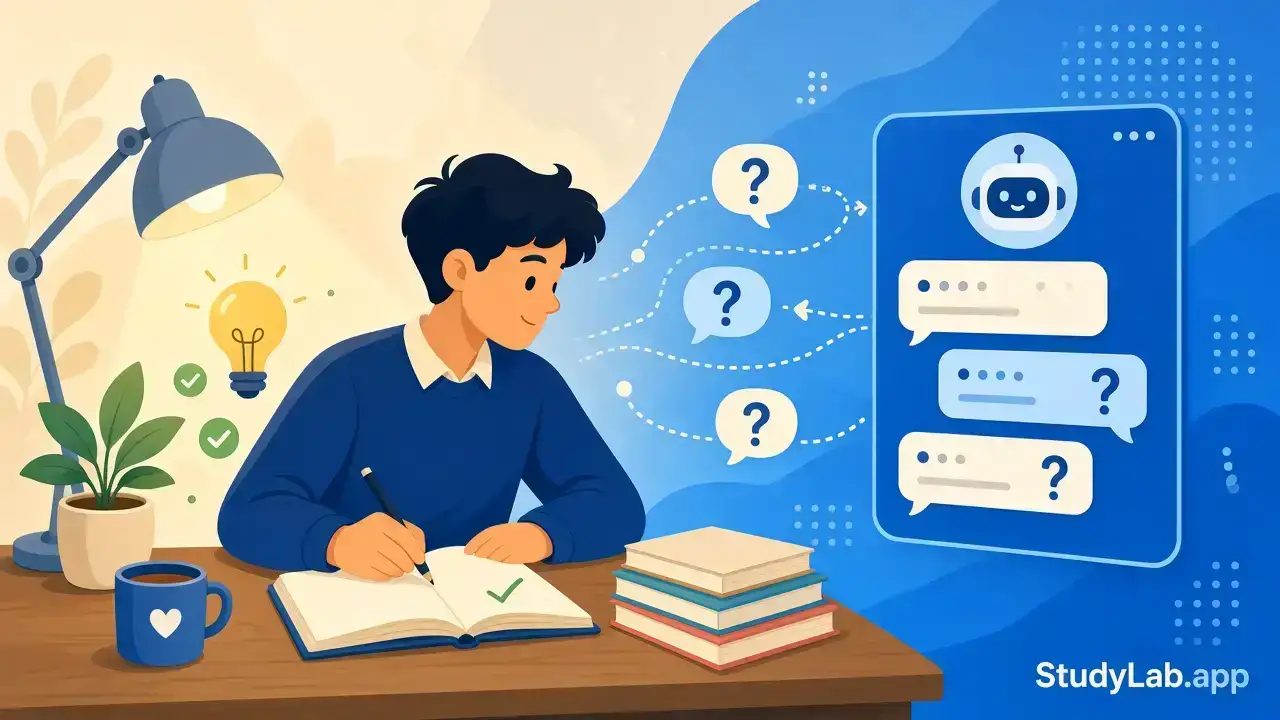 How to Study With AI Without Learning Less: What the Brain Research Says
