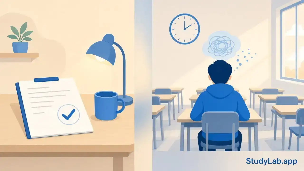 Why You Score Lower on the Real Exam Than on Practice Tests (and What Actually Fixes It)